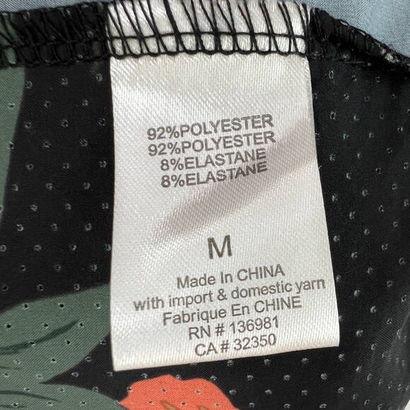 Spiritual Gangster Men's Ignite Anorak Jacket Hoodie Pullover Tropical Floral M - Picture 9 of 9